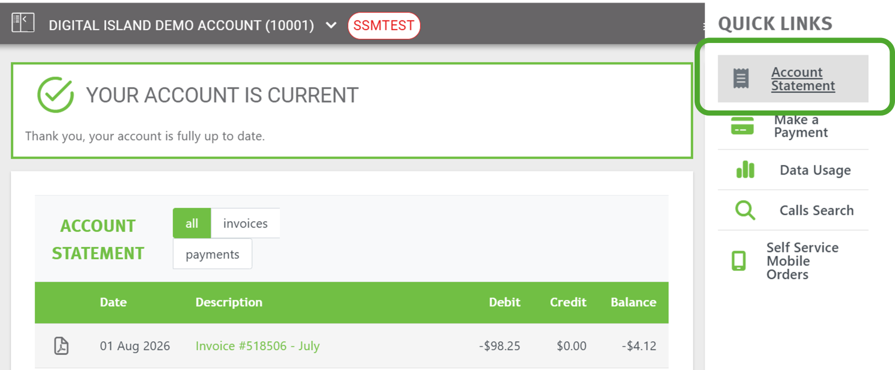 Account Statement
