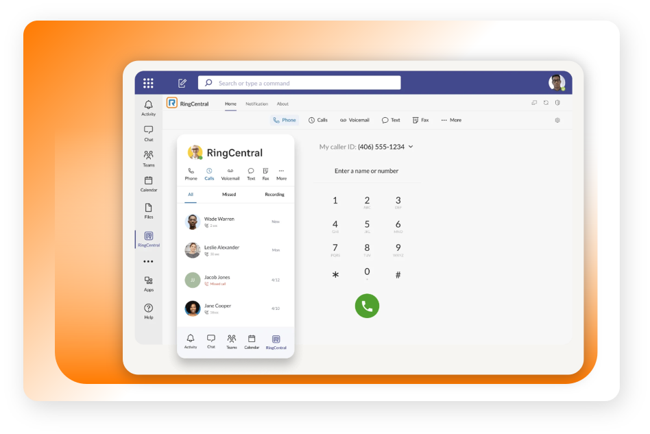 RC RingEX Microsoft Teams